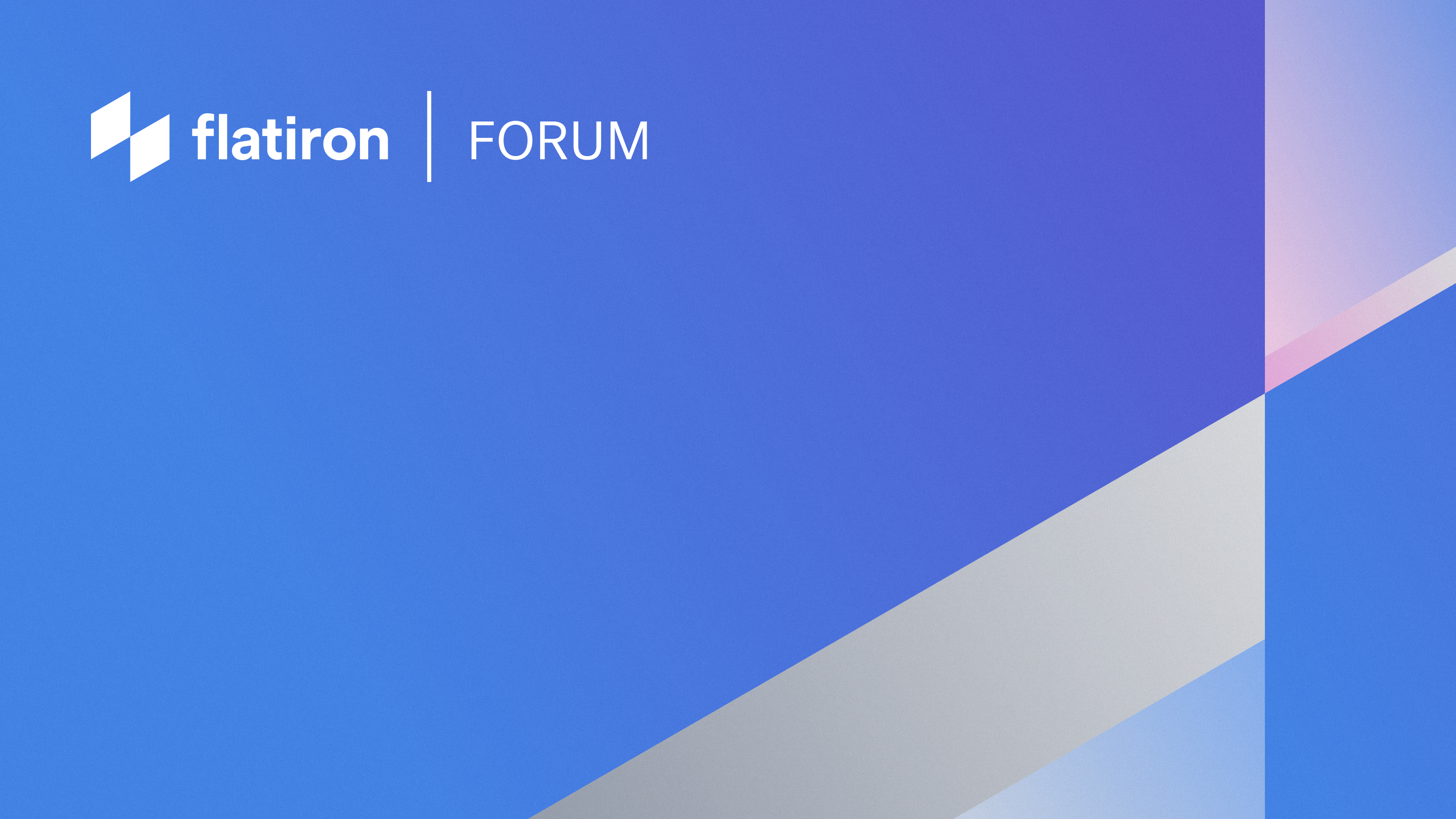 flatiron-forum