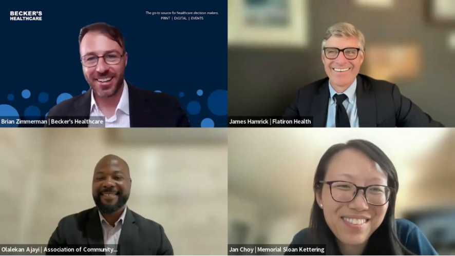 AI and machine learning in cancer care webinar