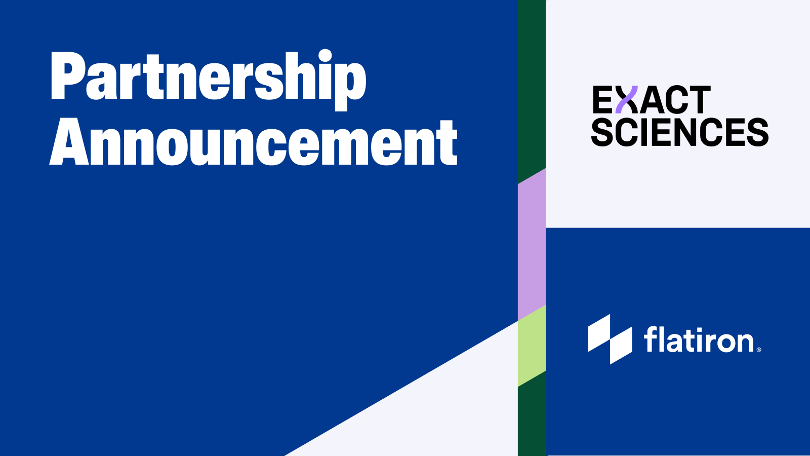partnership-announcement-flatiron-and-exact-sciences
